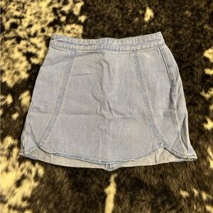 Pacsun denim mini skirt